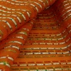 Miniatura de foto de Gasa rayas naranja of.