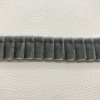 Miniatura de foto de Plisado de terciopelo gris