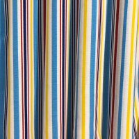 Miniatura de foto de Loneta estampado rayas multicolor