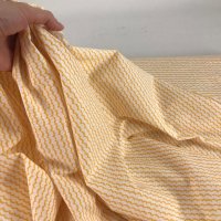 Miniatura de foto de Popelín listado olas amarillas