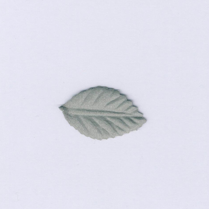 Foto de Hoja de antelina 3,5cm gris
