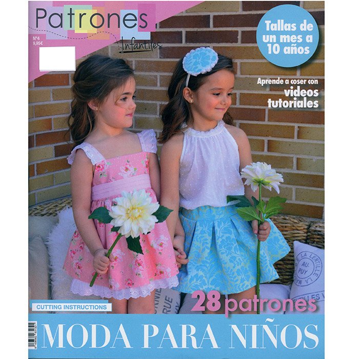 Telpes telas - Revista patrones infantiles nº4, moda para niños