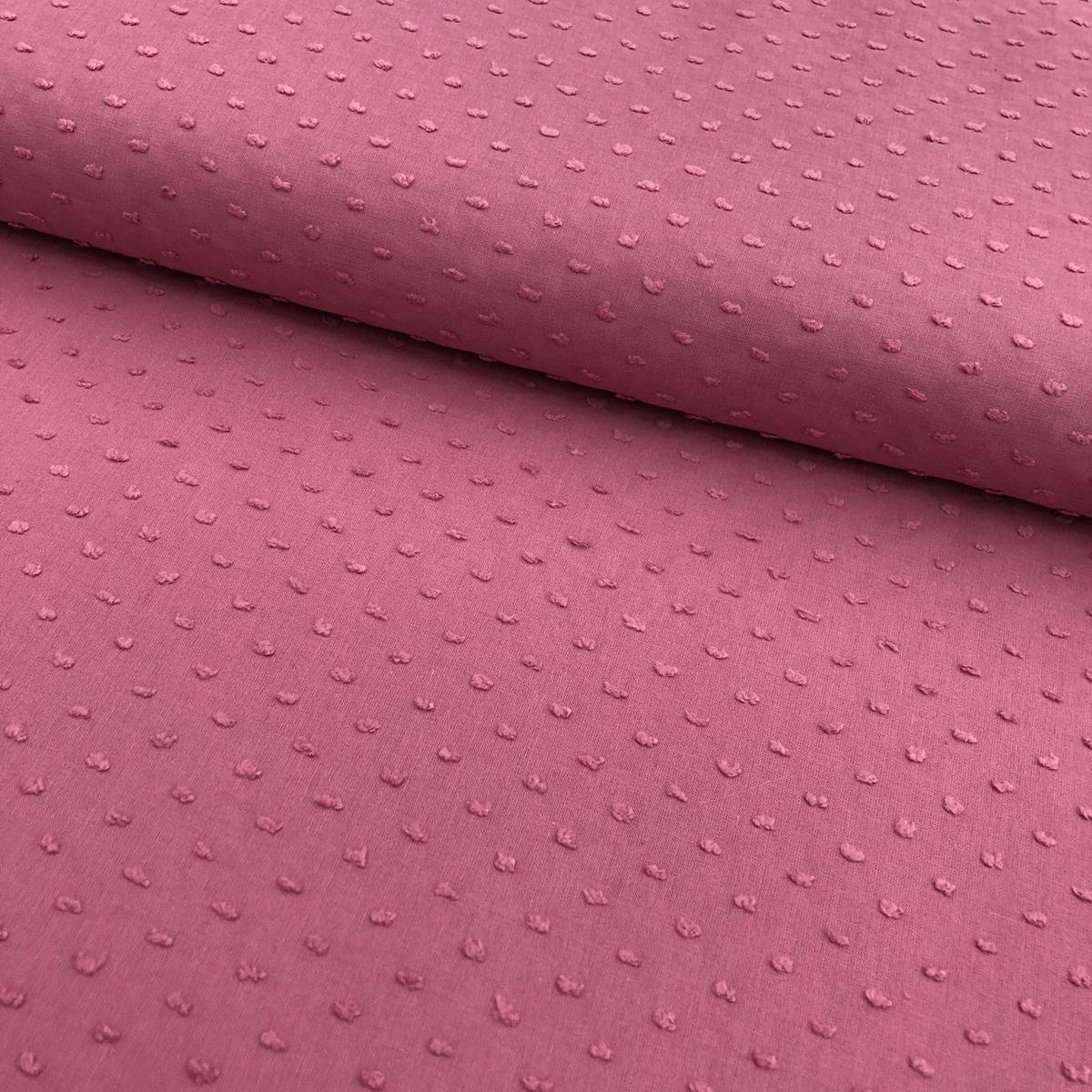 matraz Completo Gárgaras Telpes telas - Plumeti algodón rosa palo