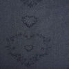 Miniatura de foto de Tela de paño estampada corazones de flores gris