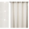 Miniatura de foto de Cortina anillas squary blanco 140x260