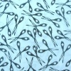 Miniatura de foto de Algodón tijeras blanco-negro
