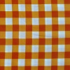 Miniatura de foto de Tela algodón cuadro mantel naranja
