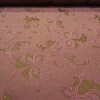 Miniatura de foto de jacquard estampado floral bicolor rosa-marron