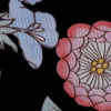 Miniatura de foto de Seda flores negro rosa