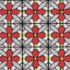 Miniatura de foto de Tela algodón popelín estampado geométrico