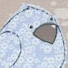 Miniatura de foto de Tela algodón popelín estampado pájaros