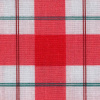 Miniatura de foto de Tela algodón cuadro escocés rojo