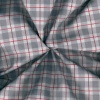 Miniatura de foto de Tela algodón cuadro escocés gris
