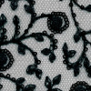 Miniatura de foto de Tul bordado lentejuelas negro