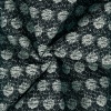 Miniatura de foto de Tweed doble cara lunares gris y blanco