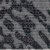 Miniatura de foto de Brocado estampado animal gris negro