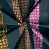 Miniatura de foto de Tela algodón popelín estampado geométrico multicolor