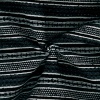 Miniatura de foto de Jacquard rayas blanco negro