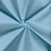 Miniatura de foto de Tela algodón popelín celeste estampado geométrico