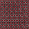 Miniatura de foto de Tela algodón estampado geométrico rojo y gris