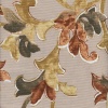 Miniatura de foto de Loneta motivo botánico marrón