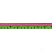 Miniatura de foto de volante elástico gr grain verde-rosa