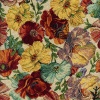 Miniatura de foto de Tela de cretona con flores multicolor