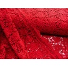 Miniatura de foto de Encaje guipur flores rojo