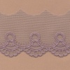 Miniatura de foto de puntilla bordada algodón / nylon gris perla