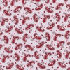 Miniatura de foto de Lycra blanca estampada figuras rojas