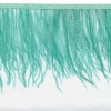 Miniatura de foto de Fleco pluma avestruz 12cm verde 