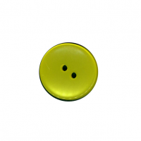 Miniatura de foto de Boton 2 agujeros plano amarillo 20mm