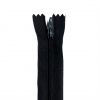 Miniatura de foto de Cremallera de nylon negro 60cm