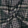 Miniatura de foto de Tweed cuadro grande blanco y negro