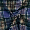 Miniatura de foto de Abrigo bucle escocés azul