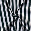 Miniatura de foto de Satén con elastan rayas blancas y negras