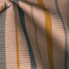 Miniatura de foto de Tapicería gruesa gris con líneas amarillas y azules