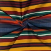 Miniatura de foto de Crep estampado rayas multicolor osaka