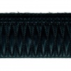 Miniatura de foto de Elástico fruncido polipiel negro 60mm