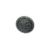 Miniatura de foto de Botón de metal circulos cobre viejo
