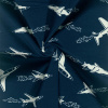 Miniatura de foto de Punto camiseta algodón orgánico marino estampado aviones