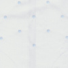 Miniatura de foto de Patrón recortable sandro pique bordado 3/6 meses blanco/celeste