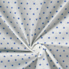 Miniatura de foto de Algodón blanco con estrellas azules