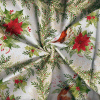 Miniatura de foto de Patchwork americano navidad pájaros y flores