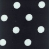 Miniatura de foto de Coralina negra lunares blancos 190x240 cm