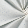 Miniatura de foto de Algodón popelín marfil, gris triángulos
