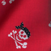 Miniatura de foto de Algodón rojo calaveras y tibias