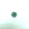 Miniatura de foto de Flor manual 3cm verde