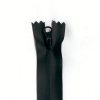 Miniatura de foto de Cremallera invisible impermeable nylon negro 18cm