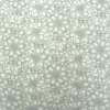 Miniatura de foto de Muflón blanco estampado terciopelo gris